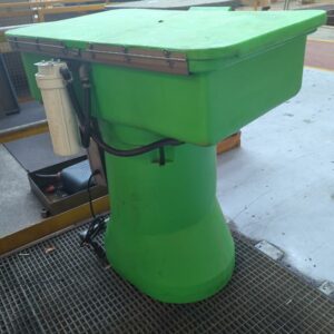 Cuve de nettoyage Bio-Circle en plastique vert. – Image 3