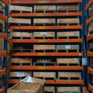 3 racks à palette de marque Duwic. 6 metres de largeur hauteur 5 mètres. 2 tonnes 7 par niveau minimum; – Image 3