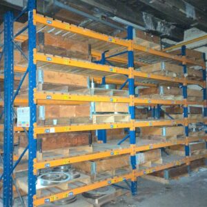 8 racks à palettes de marque Duwic largeur d'une baie 320 cm hauteur 400 cm. – Image 4
