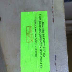 Testeur de dureté de marque Briro modèle VA I. – Image 3