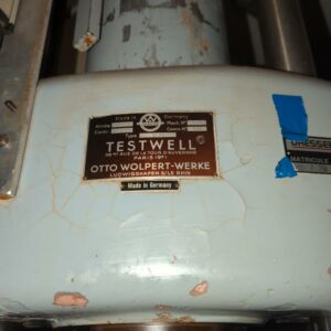 Presse d'atelier de marque Testwell type U20 – Image 4