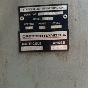 Appareil de détensionnement des métaux de marque Stress Relief Engineering modèle Formula 62 – Image 4