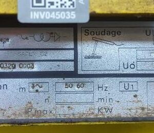Poste à souder de marque SAF modèle 0 320 0003 – Image 3