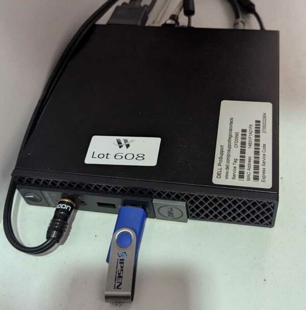 Mini PC de marque DELL modèle Optiplex 5050. Localisation : Régie