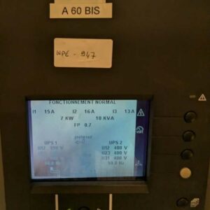 Onduleur 15 KVA de marque SCHNEIDER ELECTRIC modèle Upsilon STS. Localisation : Canada rdc bas – Image 2