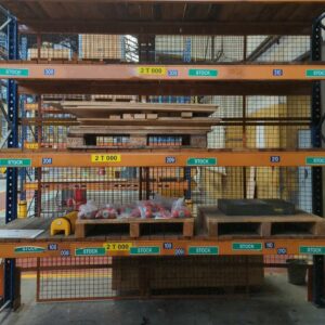 Rack à palette de marque Duwic 360 cm de longueur. 4 étagères. – Image 3