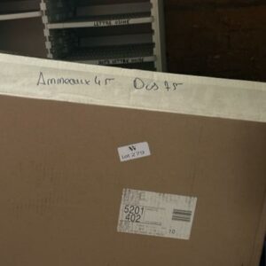 Lot 6 cartons 10 Classeurs gris anneaux 45 dos 75