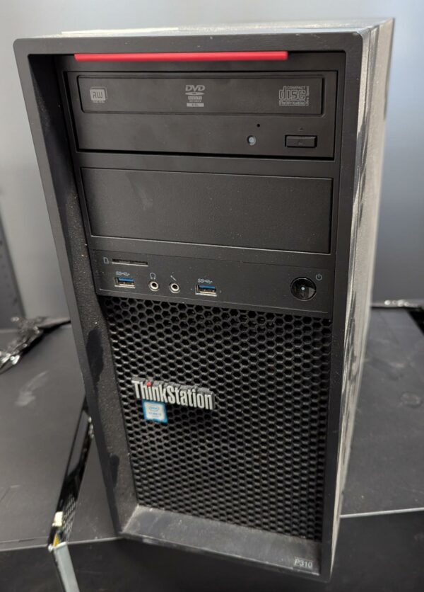 Ordinateur de marque Lenovo modèle ThinkCentre P310, processeur core i7. 17 unités vendues avec faculté de réunion. Localisation : 10 rue du Ballon 93160 Noisy le Grand