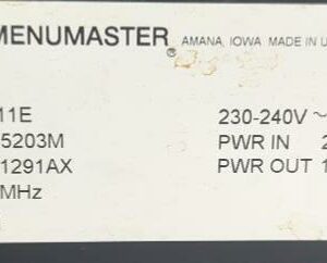 Four micro-ondes 1100 watts de marque MenuMaster modèle DEC11e 110. 30 x 42 x 50 cm (Belgrand 6e) – Image 2