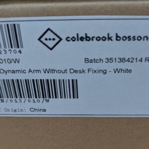 Bras d'écran simple de marque Colebrook Bosson (voir détails sur photos). Neuf dans son carton d'origine. 12 unités. Vendu à l'unité avec faculté de réunion. Localisation : 8 rue de la Fossé aux Leux 91700 Ste Geneviève des Bois – Image 2