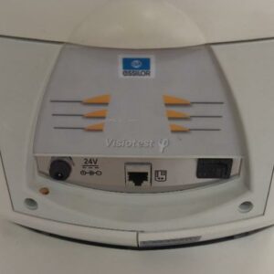 Appareil de contrôle de vision ou visio test de marque Essilor modèle Vision tester 5500P. Localisation : 5 avenue Kleber - 75116 Paris – Image 4