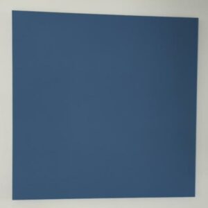 Panneau acoustique suspendu de forme carrée, divers coloris. 120 x 120 x 5 cm. 17 unités. Vendu à l'unité avec faculté de réunion. (1er bat A : 9 / RDC bat A : 8) – Image 4