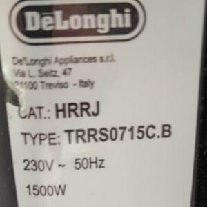 Radiateur bain d'huile sur roulettes de marque Delonghi modèle IP20, 1500 watts. (RDC bat A réserve) – Image 2