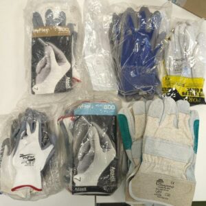 Lot de gants mécaniques divers modèle dont : Marigold, Ansell, Guvard, environ 20 paires. (RDC bat A salle Etaples)