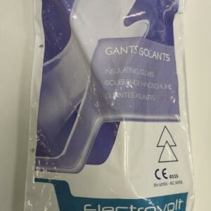 Environ 20 paires de gants isolants dont: classe 1 taille 10, classe 2 taille 10, classe 2 taille 8, classe 1 taille 8, classe 1 taille 9, classe 0 taille 11 (RDC bat A salle Etaples)