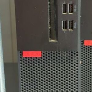 Ordinateur de bureau de marque Lenovo modèle ThinkCentre M710s. 7 unités. Vendu à l'unité avec faculté de réunion. (4 unités RDC A salle informatique + 3 unités ssol salle 3)