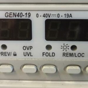 Alimentation stabilisée rackable de marque TDK modèle 40-19. (bat B)