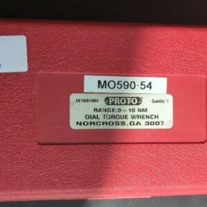 Clé dynamométrique 0/10 N-m de marque Proto. 3 unités. Vendu à l'unité avec faculté de réunion. (bat B) – Image 3