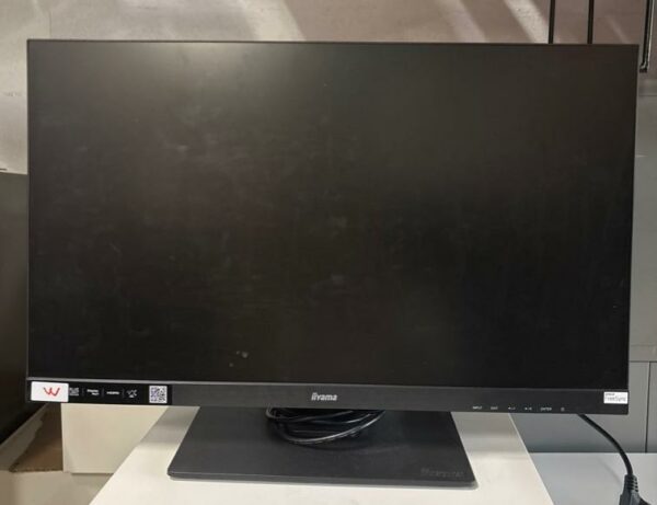 Écran 27 pouces de marque Iiyama modèle PL2791Q sur pied. 13 unités. Vendu à l'unité avec faculté de réunion. Localisation : 10 rue du Ballon - 93160 Noisy-Le-Grand