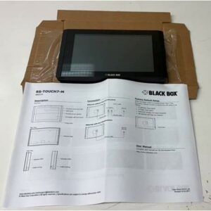 Système de réservation de salle de marque BlackBox modèle RS-Touch7-M. 6 unités. Vendu à l'unité avec faculté de réunion. Localisation: 10 rue du Ballon - 93160 Noisy-Le-Grand