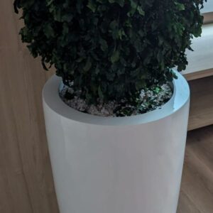 Plante artificielle de divers modèles dans leur bac en plastique blanc rectangulaire ou rond. Dimensions comprises entre 120 cm et 170 cm de hauteur. 
Toutes les plantes seront descendues par les déménageurs.
Pas de manutention dans les étages. – Image 2
