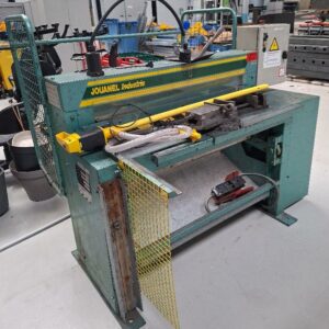 Cisaille guillotine de marque Jouanel Industrie type CGE 1030 (voir détails sur photos)