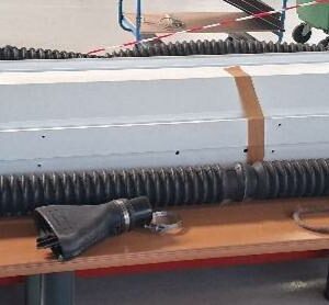 Volet roulant d'atelier, largeur 3m (démonté)