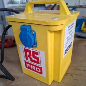 Transformateur d'isolement portable de marque RS Pro