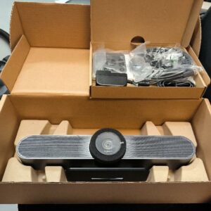 Caméra de visioconférence de marque Logitech modèle Meetup V-R0007 neuf dans son carton d'origine. Non testé. 2 unités. Vendu à l’unité avec faculté de réunion. Localisation : 30 rue Beauregard 60440 Nanteuil-le-Haudouin