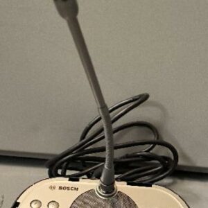 Postes de conférence de marque Bosch modèle DCN-DISD-D. Non testé. 5 unités. Vendu à l’unité avec faculté de réunion. Localisation : 30 rue Beauregard 60440 Nanteuil-le-Haudouin