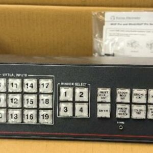 Processeur à quatre fenêtres compatible HDCP de marque Extron Electronics modèle MGP 464 Pro. Non testé. Localisation : 30 rue Beauregard 60440 Nanteuil-le-Haudouin