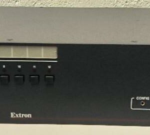 Grille de commutation de marque Extron Electronics modèle VGA MATRIX SWITCHER with ADSP. Non testé. Localisation : 30 rue Beauregard 60440 Nanteuil-le-Haudouin