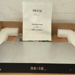 Processeur de signal de marque Biamp Systems modèle Nexia sans alimentation. Non testé. Localisation : 30 rue Beauregard 60440 Nanteuil-le-Haudouin