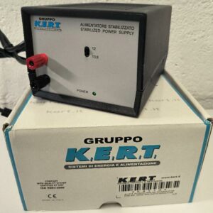 Alimentation stabilisée de marque KERT modèle KAT10. Non testé. Localisation : 30 rue Beauregard 60440 Nanteuil-le-Haudouin
