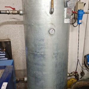 Cuve à air comprimé de marque Cordivari modèle AC500, capacité 491 litres. Année 2024. Localisation : Alpine - 14 avenue des Tropiques - 91940 Les Ulis