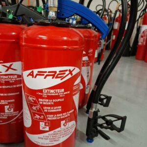 Extincteur Afrex, eau pulvérisée avec additif . 6 litres 21A/ 233B. 122 unités. Vendu à l'unité avec faculté de réunion. Localisation: 30 rue Beauregard - 60440 Nanteuil-Le-Haudouin