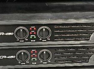 Amplificateur compact 4 canaux de la marque DAP Audio modèle CA-4150. Non testé. 2 unités. Vendu à l'unité avec faculté de réunion. Localisation : 11 rue Jean-Pierre Plicque - 77124 Villenoy