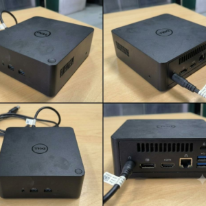 Docking station de la marque Dell modèle K16A. Sans alimentation et non testé. 2 unités. Vendu à l'unité avec faculté de réunion. Localisation : 11 rue Jean-Pierre Plicque - 77124 Villenoy