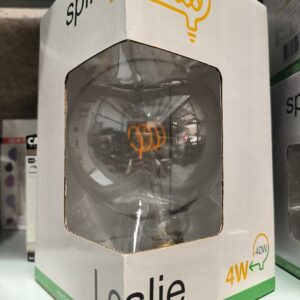 Ampoule LED à filament de marque BAILEY modèle G125 E27 4W 2200K. Non testé. 2 unités. Vendu à l'unité avec faculté de réunion. Localisation : 11 rue Jean-Pierre Plicque - 77124 Villenoy