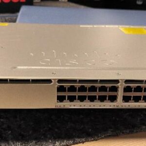 Commutateur ethernet de marque Cisco modèle WS-C3850-24P. Sans alimentation et non testé. Localisation : 19 rue de Villeneuve 02200 Soissons