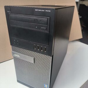 Unité centrale de marque Dell modèle Optiplex 7010, 4x4 giga de RAM, carte graphique Nvidia Quadro 600, disque dur 500 giga. Non testé. Localisation : 30 rue Beauregard - 60440 Nanteuil-le-Haudouin