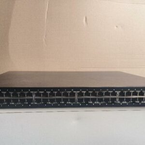 Switch réseau manageable de marque UBIQUITI, modèle EdgeSwitch 48 PoE 500W ES-48-500W, avec 48 ports Ethernet Gigabit, 2 ports SFP+ et 2 ports SFP. Format rack 1U. Dimensions : 48,5 x 4,4 x 37,5 cm. Non testé et sans câble d'alimentation. Localisation : 30 rue Beauregard - 60440 Nanteuil-le-Haudouin