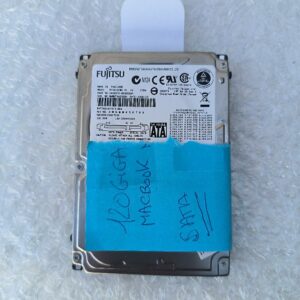 Disque dur interne de marque FUJITSU, modèle MHV2080BH, capacité 80 Go, format 2,5 pouces, interface SATA, vitesse de rotation 5 400 tr/min et mémoire cache de 8 Mo. Non testé. Localisation : 30 rue Beauregard 60440 Nanteuil-le-Haudouin