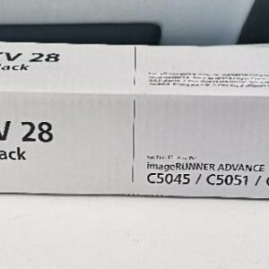 Toner noir de marque CANON, modèle C-EXV 28, référence 2789B002, compatible avec les multifonctions imageRUNNER ADVANCE C5045, C5051, C5250 et C5255. Vendu dans son emballage d’origine. État neuf. Localisation : 30 rue Beauregard 60440 Nanteuil-le-Haudouin
