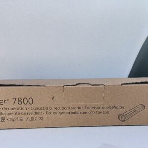 Cartouche de récupération de toner usagé de marque XEROX, pour imprimante Phaser 7800, référence 108R00982, capacité jusqu’à 20 000 pages. Vendue dans son emballage d’origine. État neuf. Localisation : 30 rue Beauregard 60440 Nanteuil-le-Haudouin