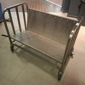 Chariot égouttoir en inox alimentaire. 75 x 100 x 60 cm